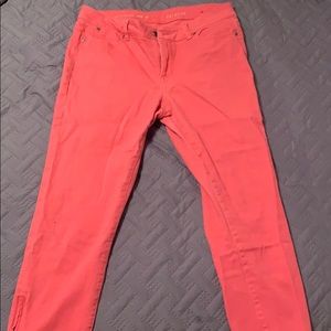 Pink Talbots jeans!